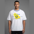 short sleeve white T with Al-Nassr Design