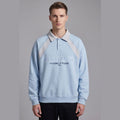 long sleeved Sweatshirt with Light blue and gray Details