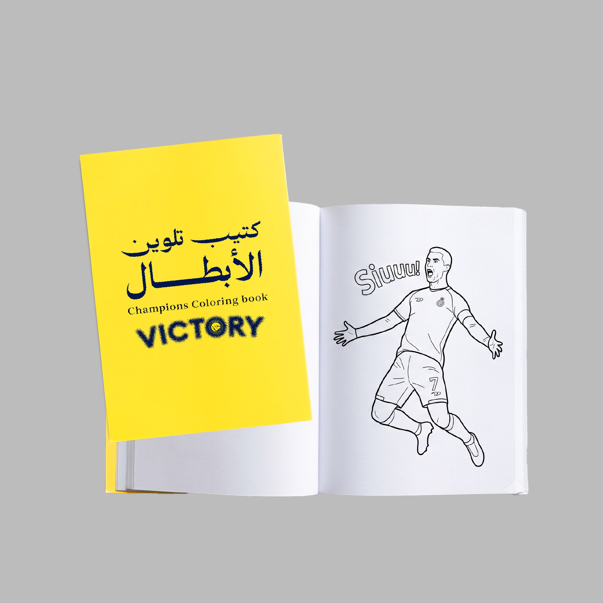 Champions coloring book