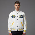 White jacket with the Al-Nassr Designs