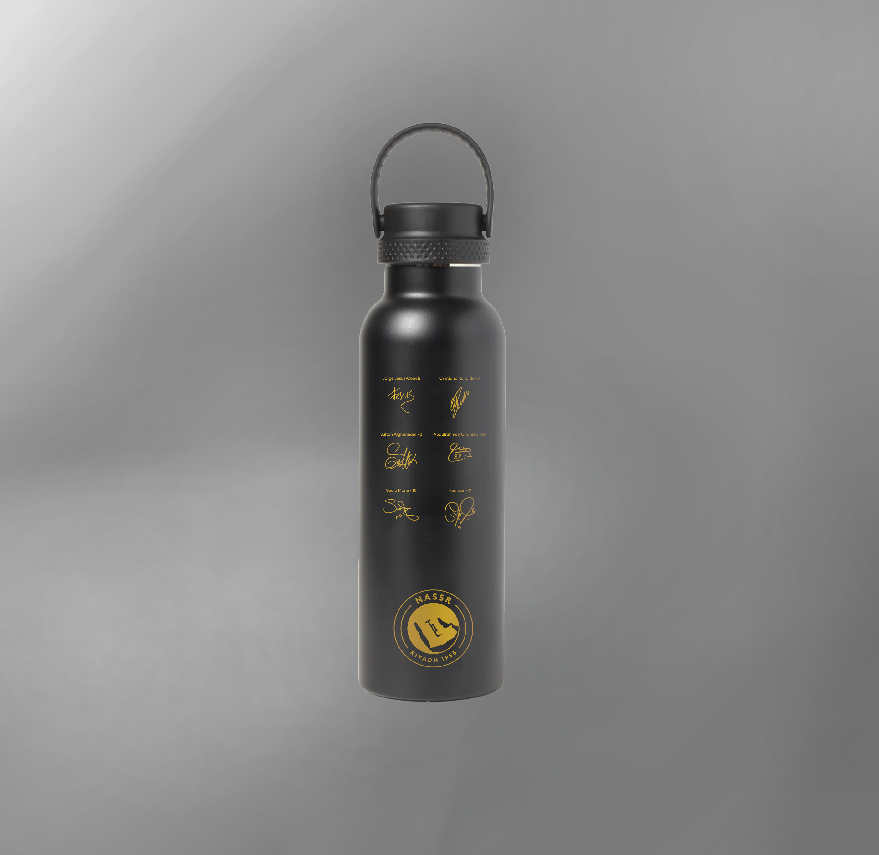 Al-Nassr Water Bottle Signed