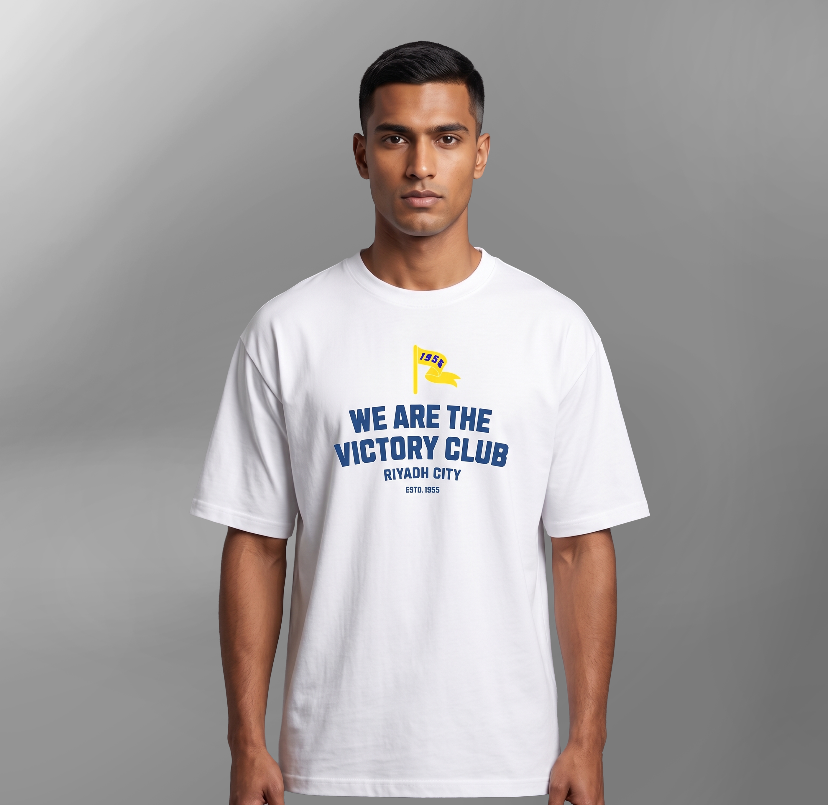 Al-Nassr White 1955 Flag T-Shirt