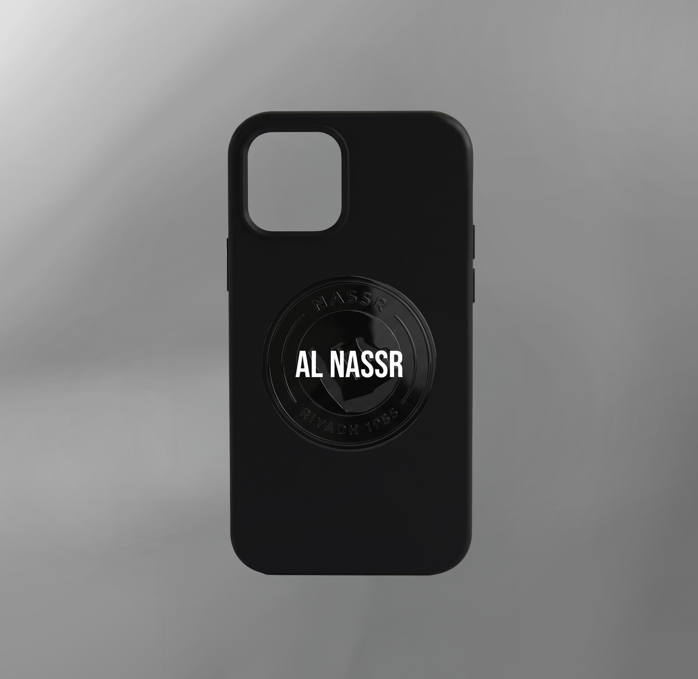 Elegant Al-Nassr Phone Case Black