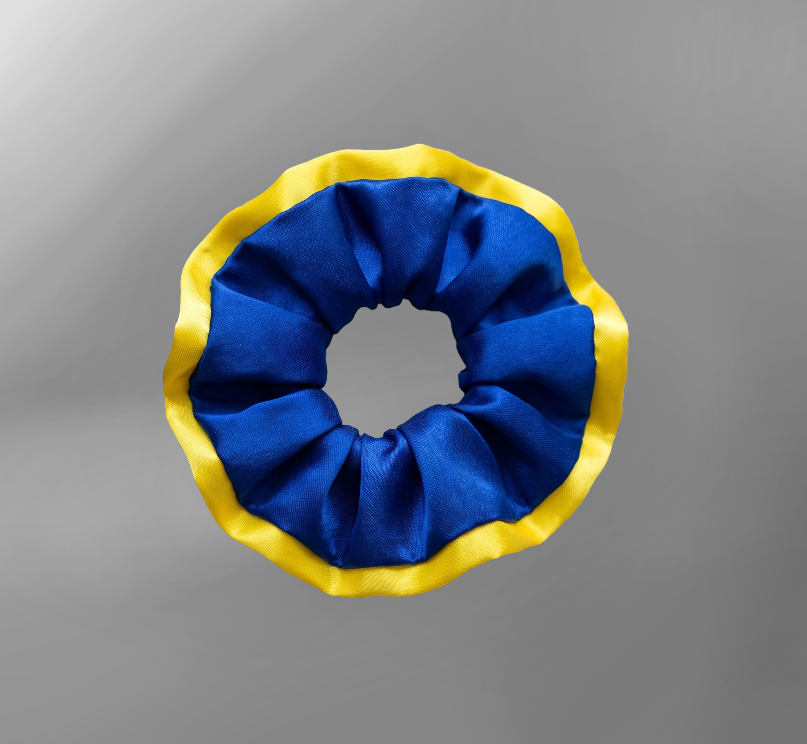Al-Nassr Blue - Yellow Scrunchie