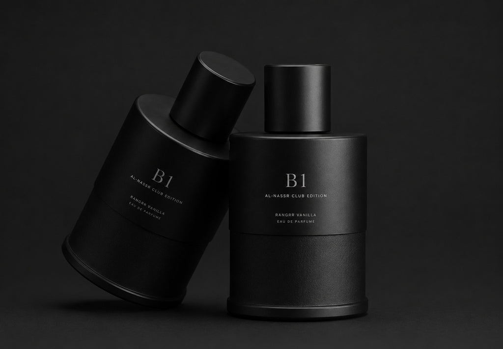 B1 Al-Nassr Club Edition Rangrr Vanilla Eau de Parfum – duo view