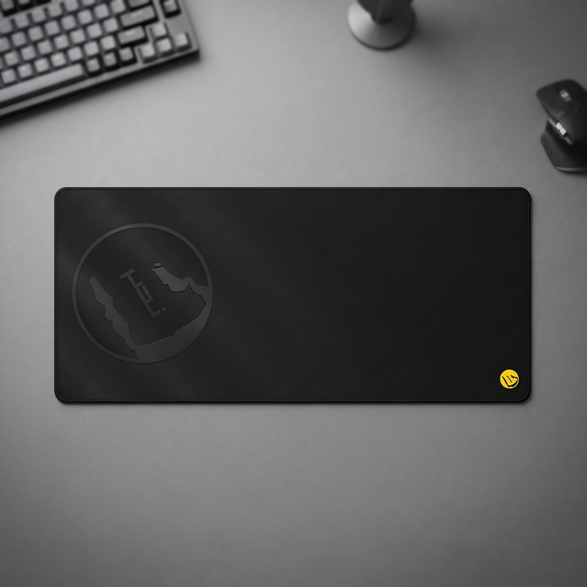 al-Nassr Mouse Pad Black