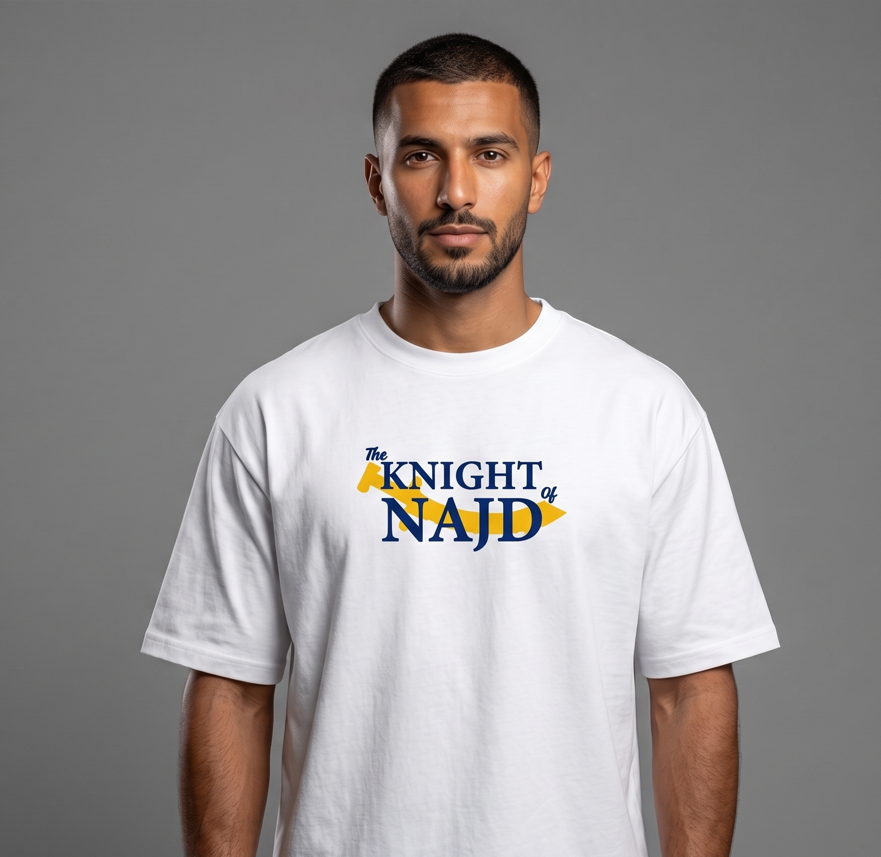 The Knight Of Najd White T-Shirt