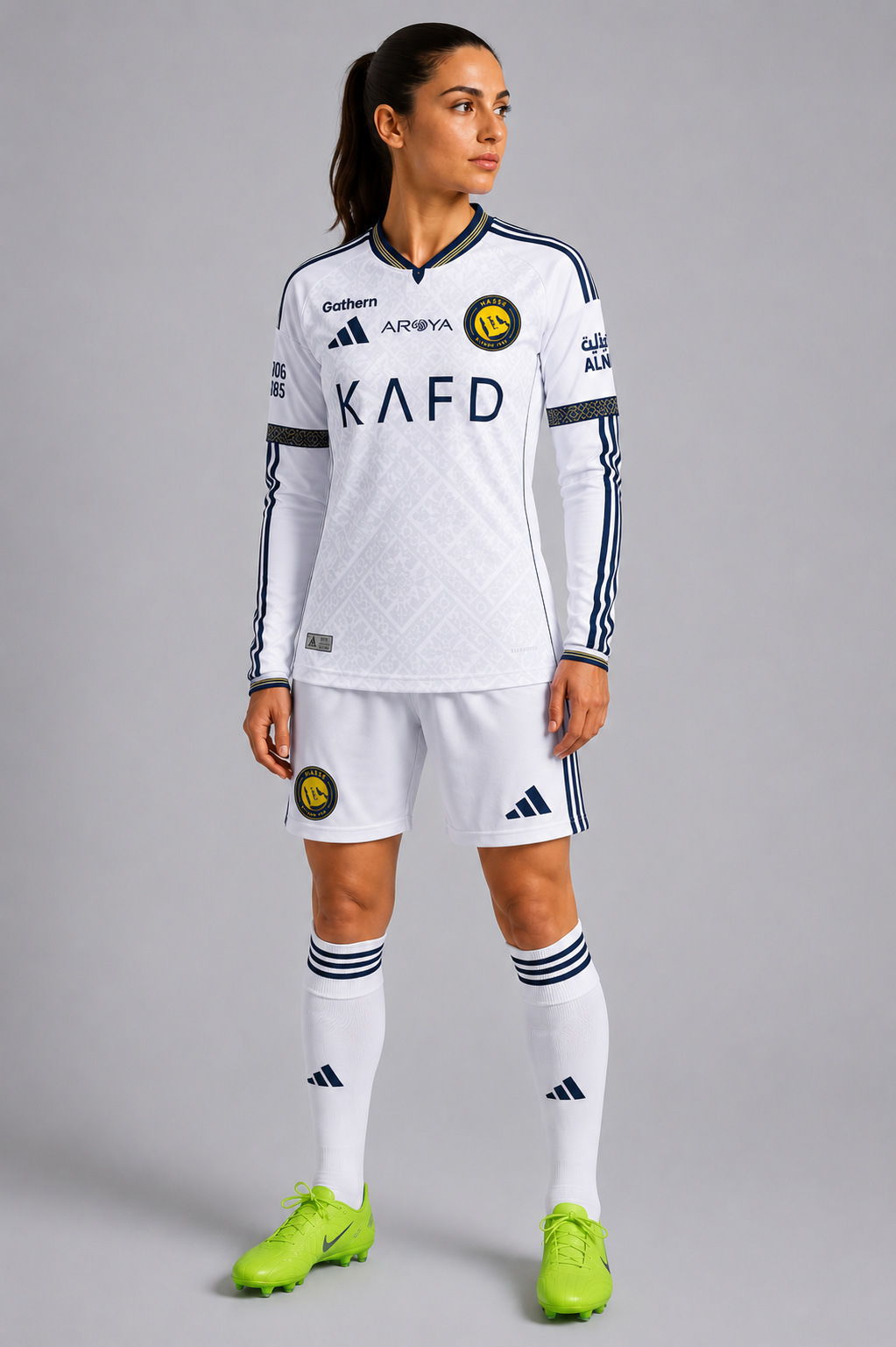 Al-Nassr Women's Away Kit 26/27 - White Jersey