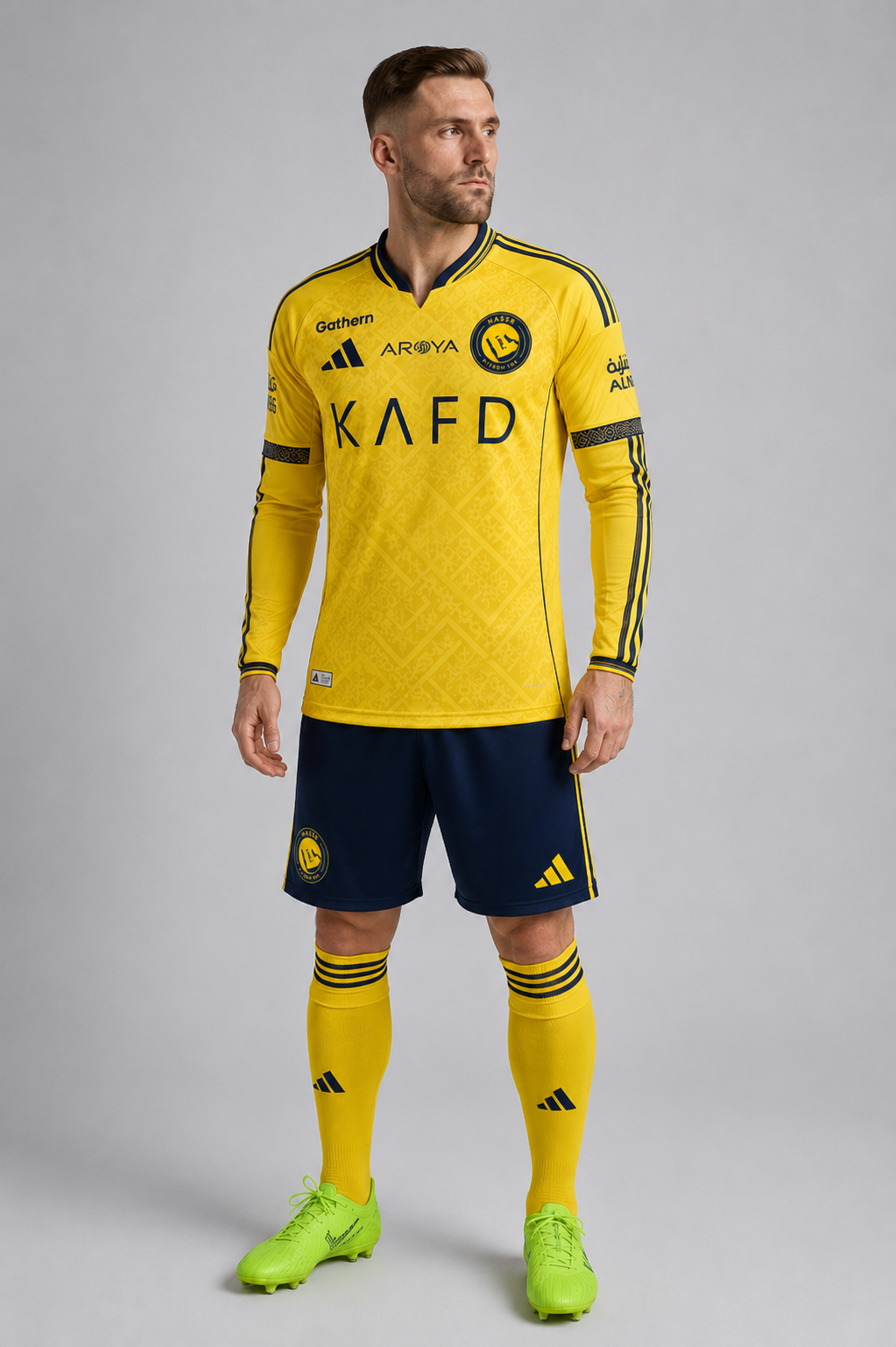 Al-Nassr Home Kit 26/27 - Yellow Jersey