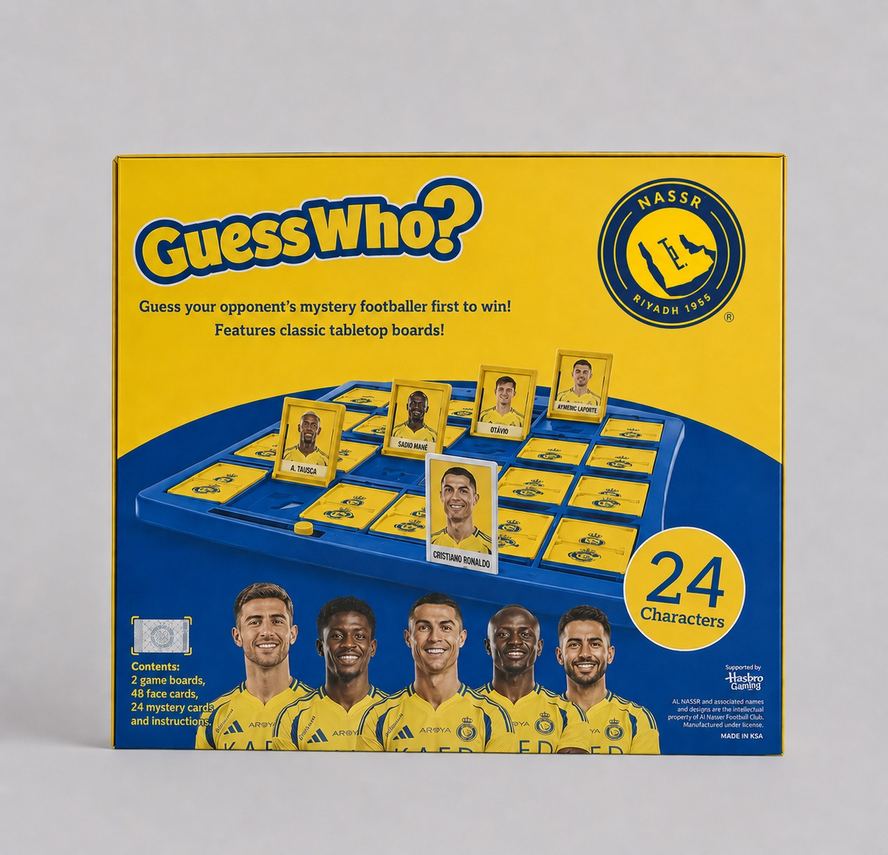 Al Nassr Guess Who? Board Game